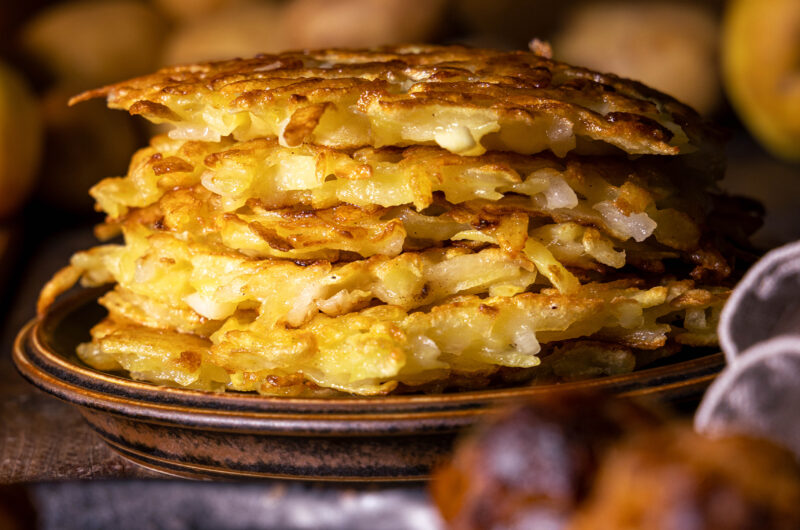 Kartoffelpuffer, vegan, lecker wie von Oma und Opa!