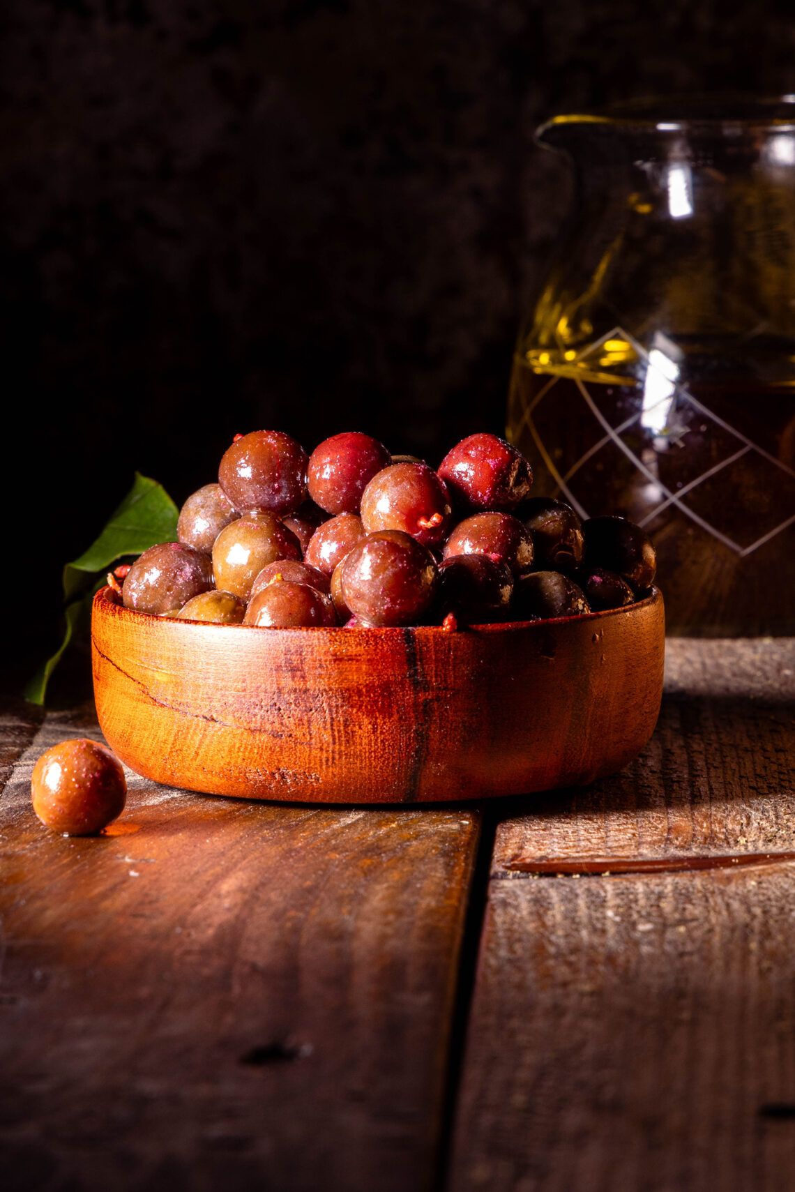 Schlehenoliven - falsche Oliven aus regionalen Schlehen