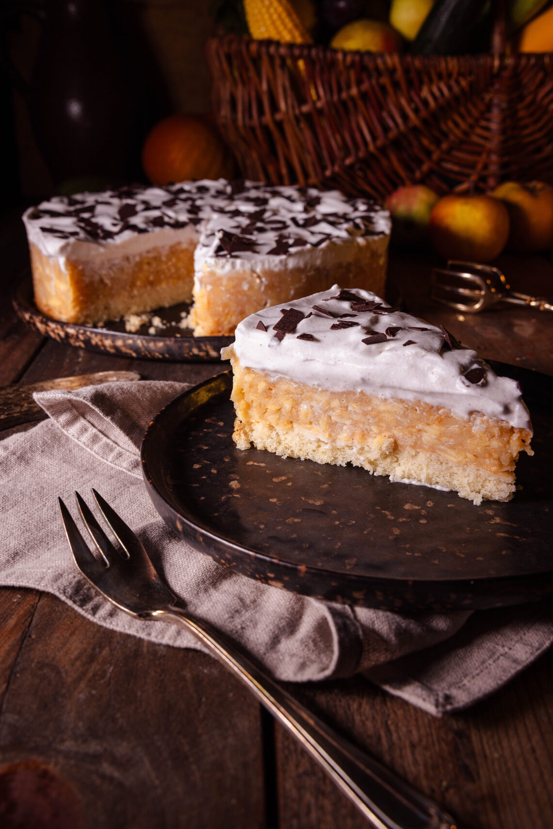 Schwedische Apfeltorte - Klassiker in vegan