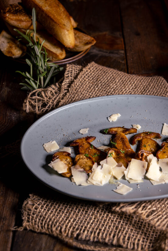 Funghi Porcini trifolati - Gebratene Steinpilze italienische Art