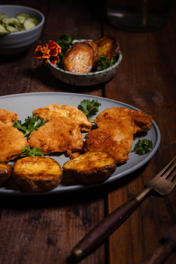 Steinpilz-Schnitzelchen - frisch aus dem Wald und vegan