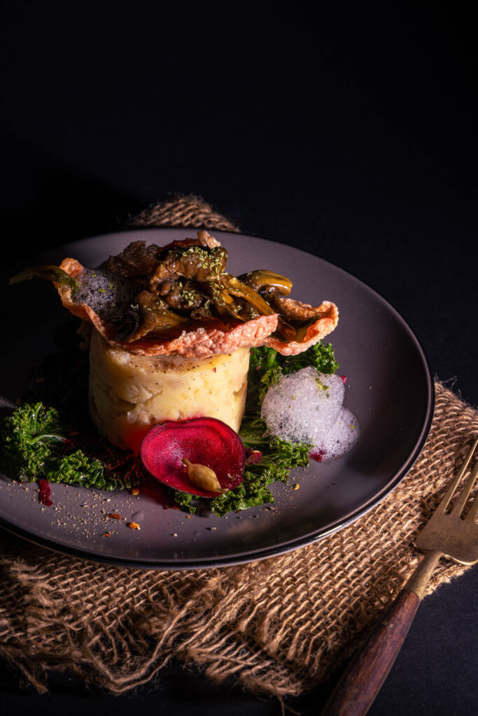 Geräuchertes Topinambur-Quitten-Püree - aufregend cremig