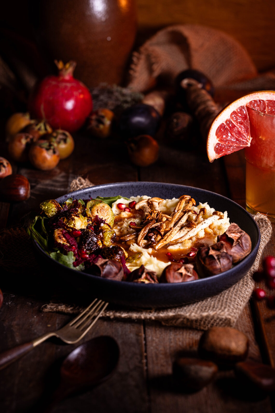 Pastinakenpüree - herbstlich gemütlich und vegan