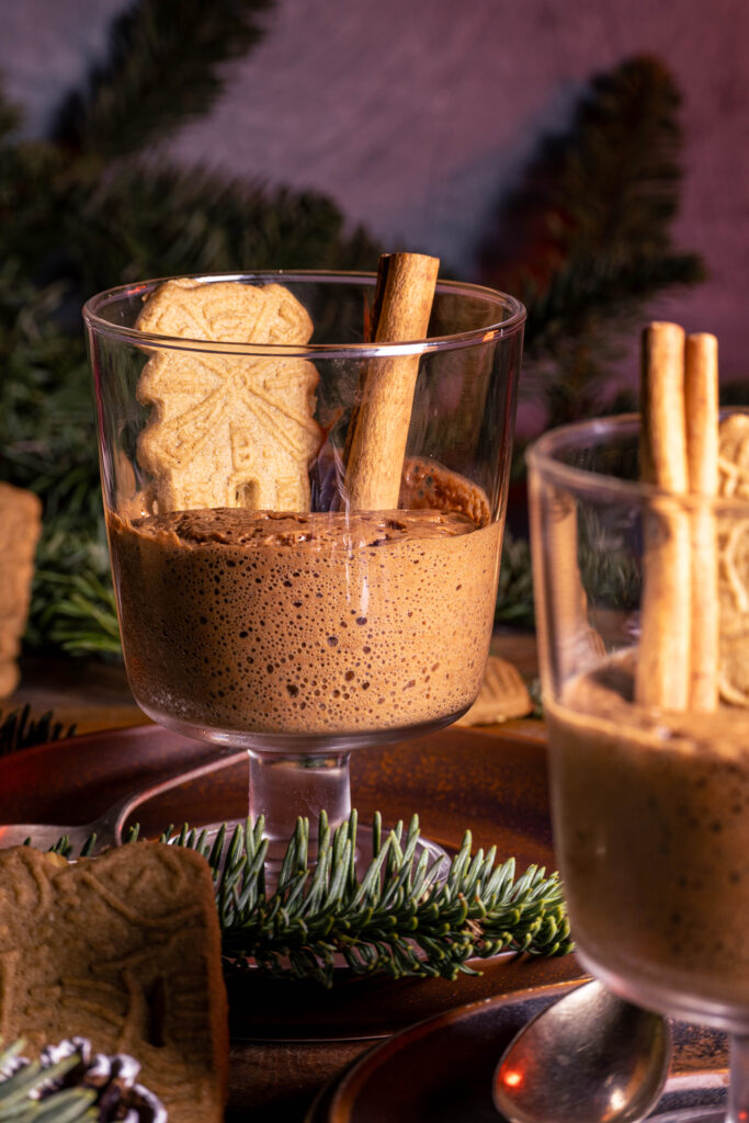 Spekulatius-Mousse - ein winterlicher Schaumtraum - vegan
