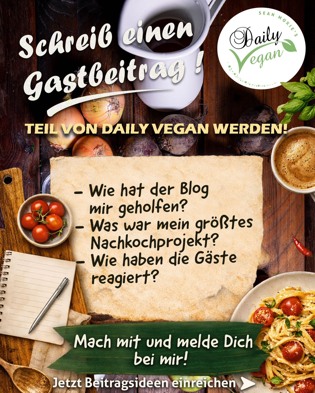 Aufruf für einen Gastbeitrag zum 10jährigen Daily Vegan Jubiläum