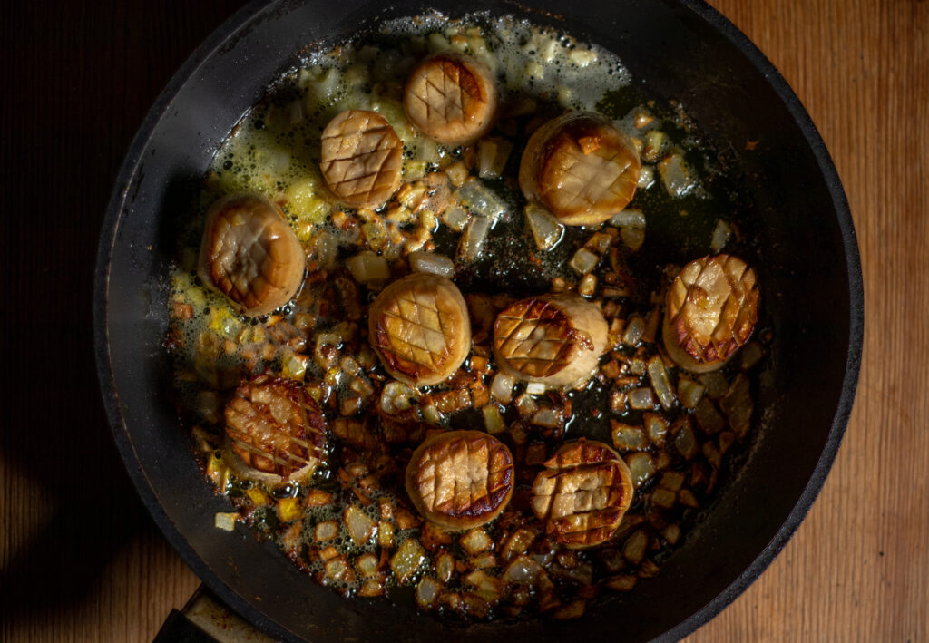 Vegan scallops – perfect flavour for fish dishes