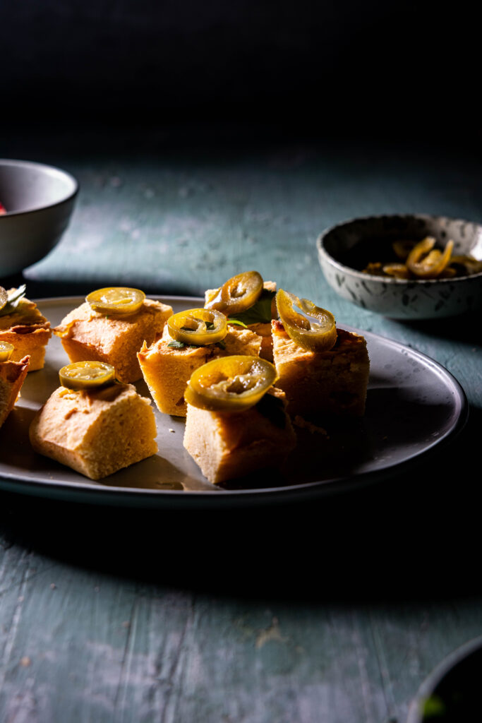 Cornbread - Maisbrot - vegan mit "Buttermilch"
