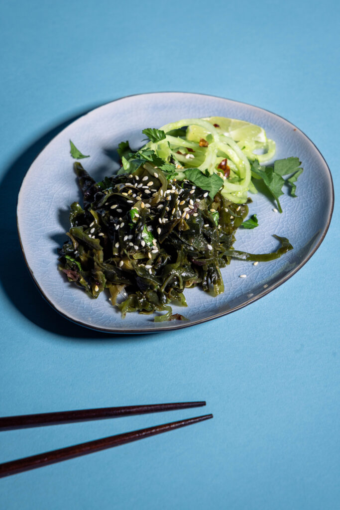 Wakame Salat – japanischer Salat aus Algen