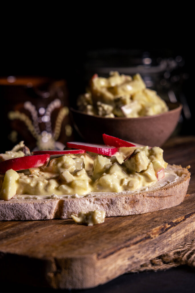 Curry-Geflügelsalat – natürlich vegan