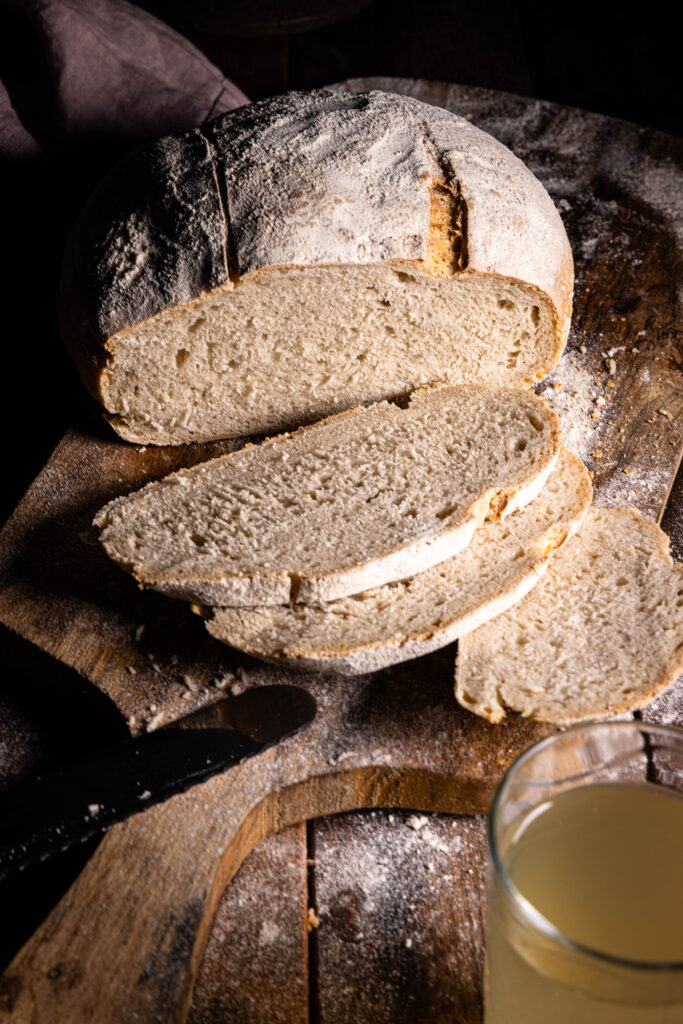 Kefir-Roggenbrot - ohne Hefe oder Sauerteig - mit Sojakefir