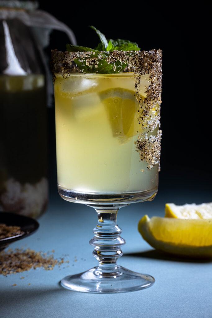 Wasserkefir in einem Glas