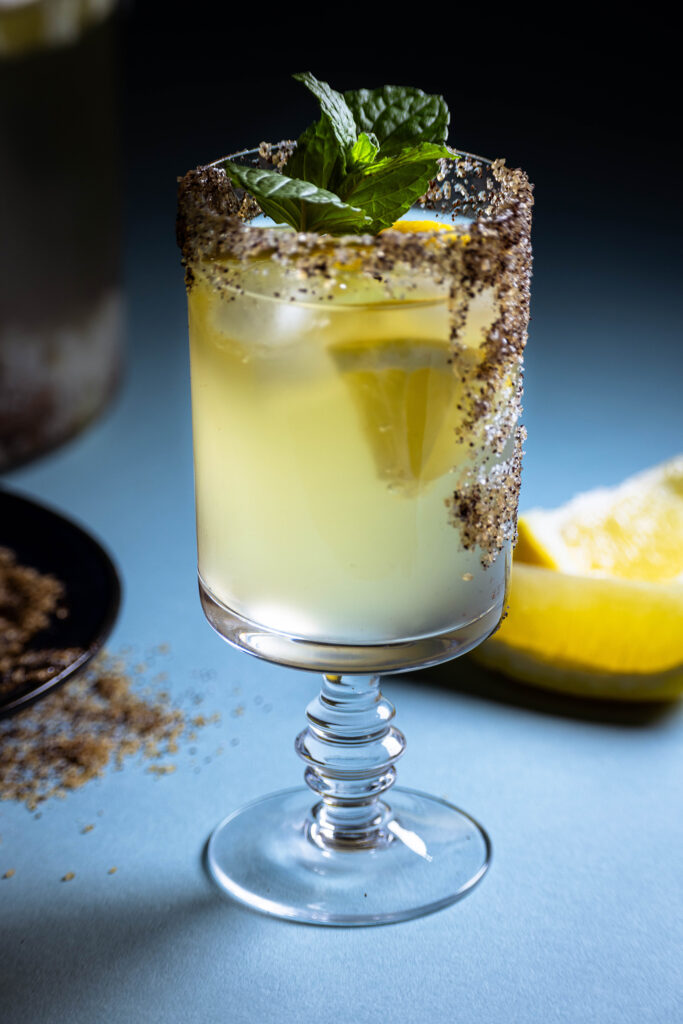 Wasserkefir in einem Glas