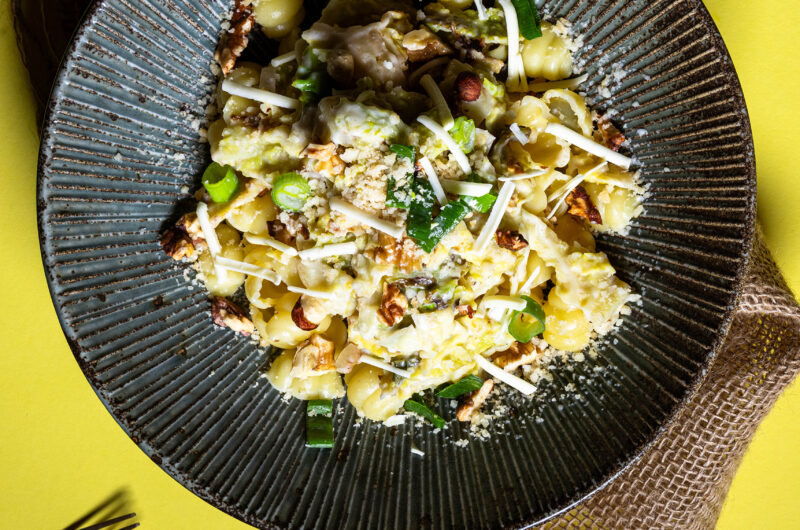 Wirsing-Zitronen-Pasta - vegan, cremig, einfach lecker