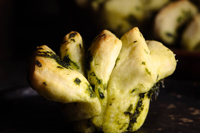 Bärlauch-Zupfbrote aus dem Muffinblech