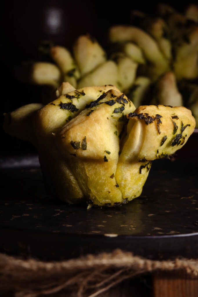 Bärlauch-Zupfbrote aus dem Muffinblech