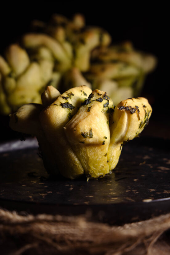 Bärlauch-Zupfbrote aus dem Muffinblech